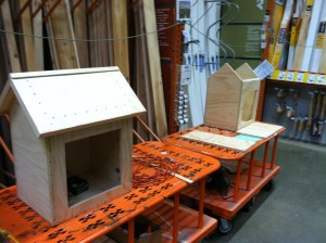 Athens Home Depot is building and donating 2 Little Free Libraries for us to decorate