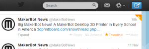 MakerBot News (MakerBotNews) on Twitter