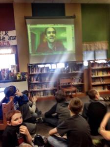 Hanging out in Iowa from my kitchen!