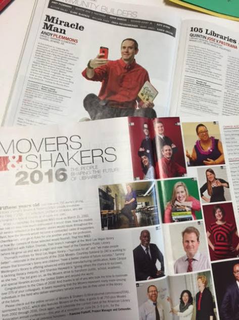 mover and shaker issue